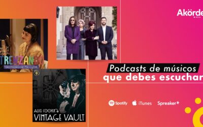 Alice Cooper, Mon Laferte y más músicos que tienen su propio podcast